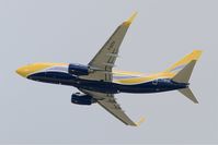F-GZTH @ LFPG - Boeing 737-73S, Take off rwy 27L, Roissy Charles De Gaulle airport (LFPG-CDG) - by Yves-Q