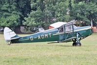 G-ADMT @ X1WP - De Havilland DH-87B Hornet Moth at The De Havilland Moth Club's 28th International Moth Rally at Woburn Abbey. August 18th 2013. - by Malcolm Clarke