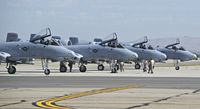 80-0276 @ KBOI - On the de arm pad with three other A-10Cs. 190th Fighter Sq., Idaho ANG. - by Gerald Howard