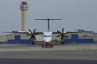 N403QX @ KBOI - On Echo from RWY 28R. - by Gerald Howard