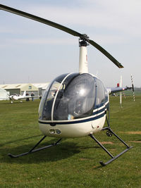 G-HBMW @ X5FB - Robinson R22 at Fishburn Airfield. April 24th 2010. - by Malcolm Clarke