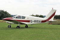 G-RISA @ X5FB - Piper PA-28-180 Cherokee at Fishburn Airfield UK. July 12th 2014. - by Malcolm Clarke