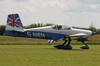 G-NIEN @ X5FB - Vans RV-9A at Fishburn Airfield UK. June 21st 2009. - by Malcolm Clarke