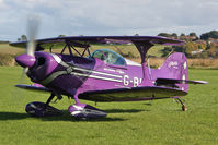 G-BKKZ @ X5FB - Pitts S-1S Special at Fishburn Airfield UK. October 16th 2010. - by Malcolm Clarke