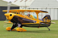 G-IIIP @ X5FB - Pitts S-1D Special at Fishburn Airfield UK. July 27th 2013. - by Malcolm Clarke