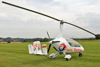 G-ULUL @ X5FB - Rotorsport UK Calidus at Fishburn Airfield UK. July 26th 2014. - by Malcolm Clarke