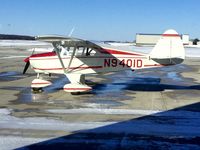 N9401D @ KSBM - N9401D on ramp at Burrough's Aviation Feb 2016 - by Steve Benesh