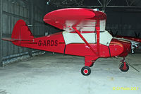 G-ARDS @ EGCJ - Hangared at EGCJ - by Clive Pattle