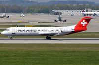 HB-JVH @ EDDM - Helvetic Fk100 departing on behalf of Swiss to ZRH. - by FerryPNL