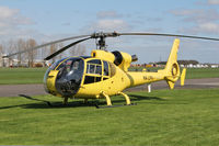 HA-LFH @ EGBR - Aerospatiale SA-342J Gazelle at Breighton Airfield's Early Bird Fly-In. April 13th 2014. - by Malcolm Clarke