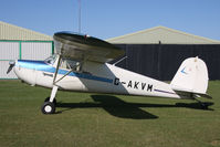 G-AKVM @ X5FB - Cessna 120 Fishburn Airfield UK. September 26th 2009. - by Malcolm Clarke