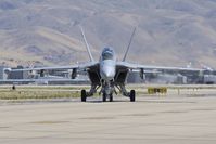 168895 @ KBOI - Coming off Taxiway Bravo.  VAQ-129  “Vikings”, NAS Whidbey Island, WA. - by Gerald Howard