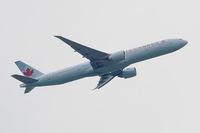 C-FNNU @ LFPG - Boeing 777-333ER, Take off Rwy 06R, Roissy Charles De Gaulle Airport (LFPG-CDG) - by Yves-Q