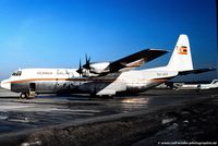 5X-UCF @ EDDK - Lockheed L100-30 - Ugandan Government 'The Silver Lady' - 5X-UCF - 04.1979 - CGN - by Ralf Winter
