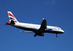 G-EUYJ @ EGLL - Short finals to land on runway 09L at Heathrow - by Keith Sowter