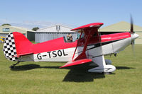 G-TSOL @ X5FB - EAA Acro Sport 1 at Fishburn Airfield UK. May 17th 2014. - by Malcolm Clarke