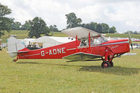 G-ADNE @ X1WP - De Havilland DH-87B Hornet Moth at The De Havilland Moth Club's 28th International Moth Rally at Woburn Abbey. August 18th 2013. - by Malcolm Clarke