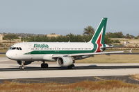 EI-DTK @ LMML - A320 EI-DTK Alitalia - by Raymond Zammit