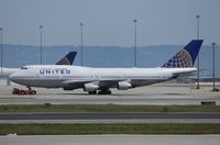 N122UA @ KSFO - Boeing 747-400