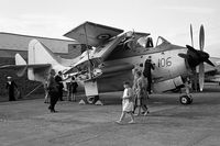 WN454 @ X5AB - Pictured at the 1967 Open Day held at HMS Condor/RNAS Arbroath when a G.I. with the FAA AES. - by Clive Pattle