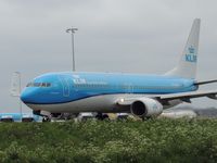 PH-BXD @ EHAM - KLM 737 OVER QUEBEC - by fink123