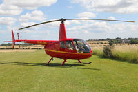 G-WLDN @ X5FB - Robinson R44 Raven 1 at Fishburn Airfield UK. August 8th 2015. - by Malcolm Clarke