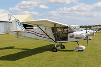 G-CETU @ X5FB - Skyranger Swift 912S(1) at Fishburn Airfield UK. August 8th 2015. - by Malcolm Clarke