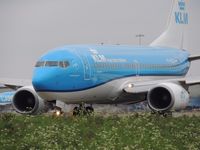 PH-BGG @ EHAM - KLM 737 OVER QUEBEC - by fink123