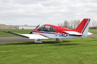 G-OACF @ EGBR - Robin DR-400-180 Regent at Beighton Airfield's Early Bird Fly-In. April 13th 2014. - by Malcolm Clarke
