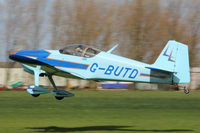 G-BUTD @ EGBR - Vans RV-6 G-BUTD at Beighton Airfield's Early Bird Fly-In. April 13th 2014. - by Malcolm Clarke
