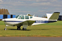 N59VT @ EGBR - Beech K35 Bonanza at Breighton Airfield's Auster Fly-In. May 4th 2015. - by Malcolm Clarke