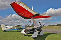 G-OFDT @ EGBR - P&M Aviation Pegasus Quik at Breighton Airfield's Summer Madness & All Comers Fly-In. August 22nd 2010. - by Malcolm Clarke