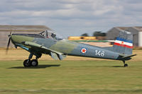 G-BSXD @ EGBR - Soko P-2 Kraguj at Breighton Airfield's Summer Madness & All Comers Fly-In. August 22nd 2010. - by Malcolm Clarke