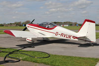 G-RVUK @ EGBR - Vans RV-7 G-RVUK at Breighton Airfield's Auster Fly-In. May 4th 2015. - by Malcolm Clarke