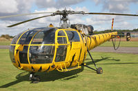 N9362 @ EGBR - Aerospatiale SA-316B Alouette III at Breighton Airfield's Helicopter Fly-In. September 12th 2010. - by Malcolm Clarke