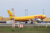 D-AZMO @ EDDP - Inbound traffic on rwy 26L - by Holger Zengler