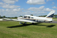 G-BRBA @ EGBR - Piper PA-28-161 Cherokee Warrior II at Breighton Airfield's Radial Fly-In. June 7th 2015. - by Malcolm Clarke