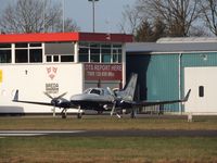 PH-MRO @ EHSE - CESSNA421 PARKED IN BREDA - by fink123