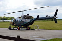G-LVDC @ EGTB - Bell 206L-3 Long Ranger at Wycombe Air Park. Ex 5B-CJW etc. - by moxy