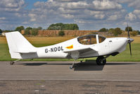 G-NDOL @ EGBR - Europa Monowheel at Breighton Airfield's Summer Madness and All Comers Fly-In. August 22nd 2010. - by Malcolm Clarke