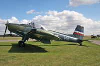 G-BSXD @ EGBR - Soko P-2 Kraguj at Breighton Airfield's Summer Madness and All Comers Fly-In. August 22nd 2010. - by Malcolm Clarke