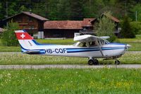 HB-CQF @ LSMM - This year's Nostalgieflugtag saw many aircrafts arriving for the ILS Sternflug 2017 on the normally military used airfield of Meiringen LSMM - by Grimmi