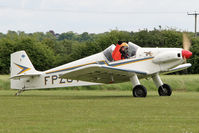 F-PZGT @ X5FB - Giraudet DG.01 Loriot at Fishburn Airfield. May 25th 2015. - by Malcolm Clarke