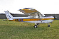 G-MICK @ X5FB - Reims F172M at Fishburn Airfield UK. November 22nd 2008. - by Malcolm Clarke