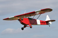 G-ATCN @ EGBR - Luton LA4A Minor at Breighton Airfield's April Fools Fly-In. April 1st 2012. - by Malcolm Clarke