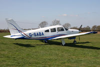 G-SABA @ EGBR - Piper PA-28R-201T Turbo Cherokee Arrow III at Breighton Airfield's April Fools Fly-In. April 1st 2012. - by Malcolm Clarke