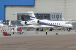 N922WC @ EGGW - At Luton Airport  - Hondajet , M-HNDA on photoshoot in foreground - by Terry Fletcher