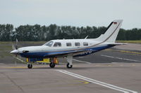 D-EPPG @ EGSH - Just landed at Norwich. - by Graham Reeve