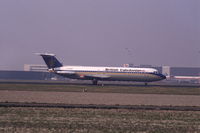 G-BJRT @ EHAM - BAC One-Eleven of British Caledonian Airways landing at Schiphol airport, the Netherlands, 1982 - by Van Propeller