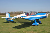 G-AZGA @ EGBR - Jodel (Wassmer) D-120 Paris-Nice at Breighton Airfield's April Fools Fly-In. April 1st 2012. - by Malcolm Clarke